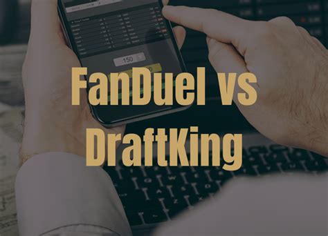 fanduel vs draftkings|FanDuel Vs. DraftKings .